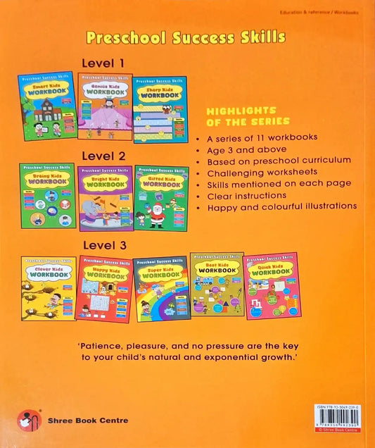 Preschool Success Skills : Genius Kids Workbook | Level 1