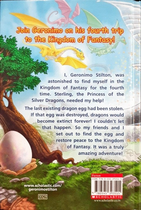 Geronimo Stilton The Dragon Prophecy The Fourth Adventure In The Kingdom Of Fantasy