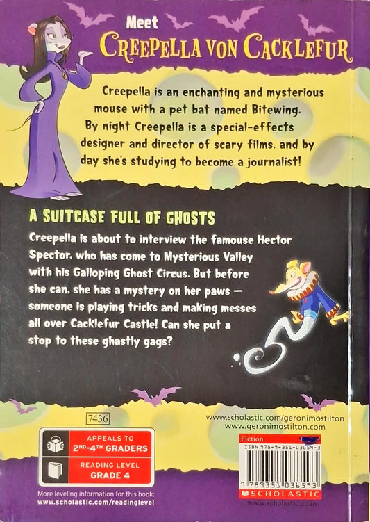 Creepella von Cacklefur #7 - A Suitcase Full of Ghosts : Geronimo Stilton (P)