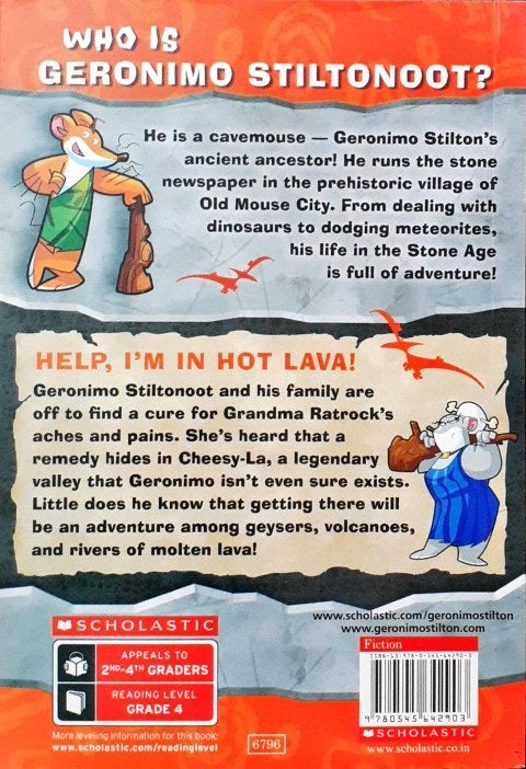 Geronimo Stilton Cavemice #3 Help I'm In Hot Lava