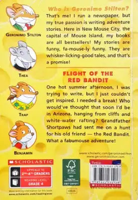 Geronimo Stilton Flight Of The Red Bandit (P)