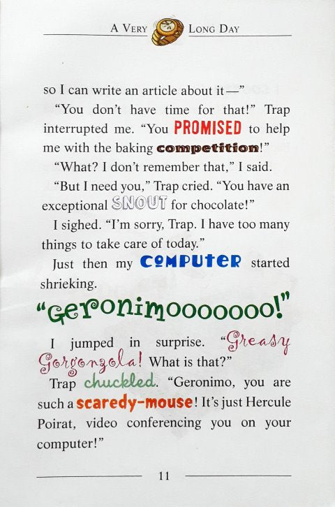 Geronimo Stilton The Chocolate Chase (P)