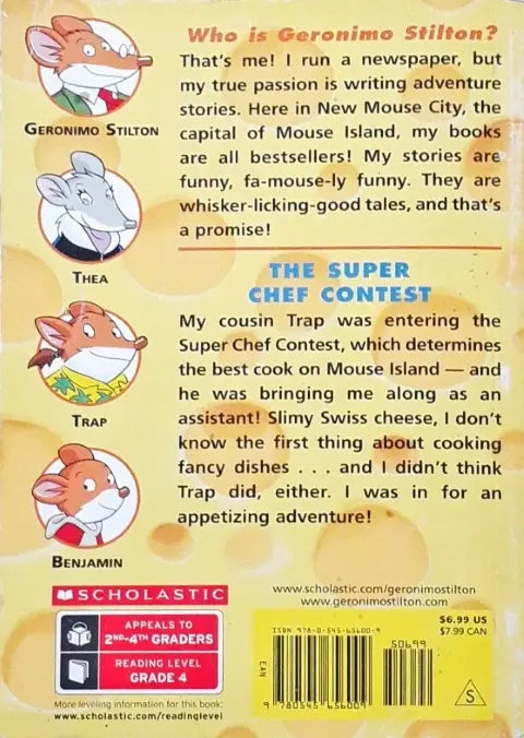 Geronimo Stilton 58 The Super Chef Contest (P)