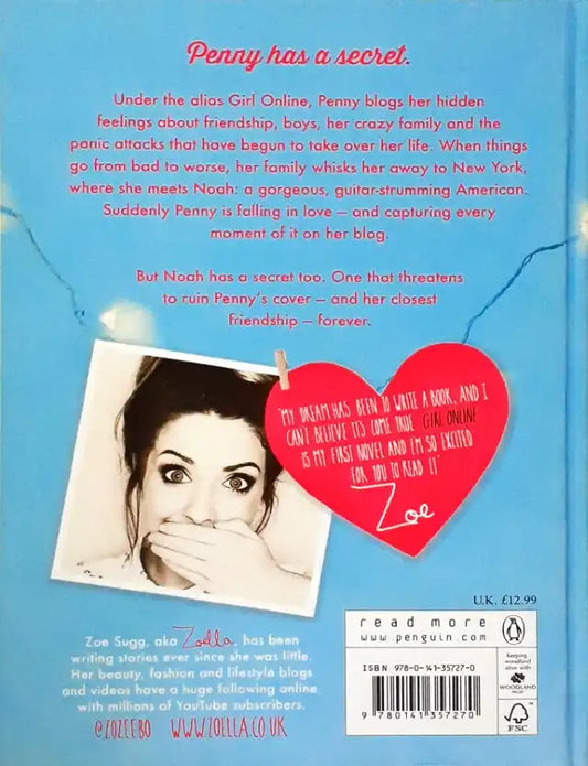 Girl Online : Book 1 (P) | Zoe Sugg | Hardcover