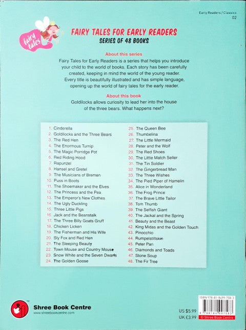 Fairy Tales For Early Readers Goldilocks and the Three Bears