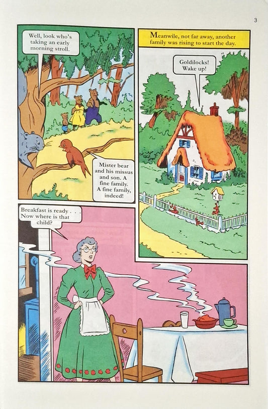 Goldilocks and the Three Bears : Classics Illustrated Junior