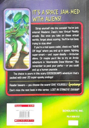 Goosebumps #23 Zapped In Space