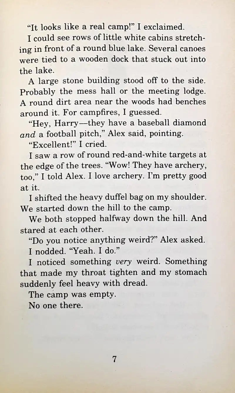 Goosebumps #45 : Ghost Camp (P)