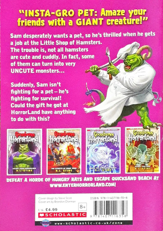 Goosebumps Horrorland Little Shop Of Hamsters (N)