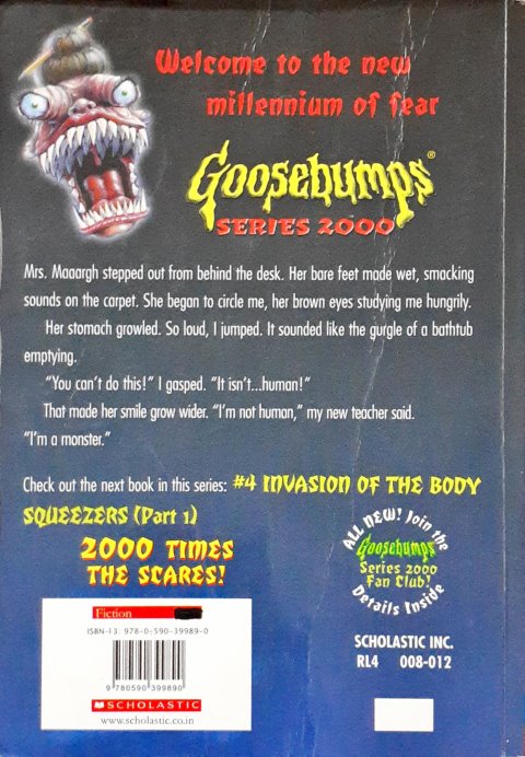 Goosebumps Creature Teacher