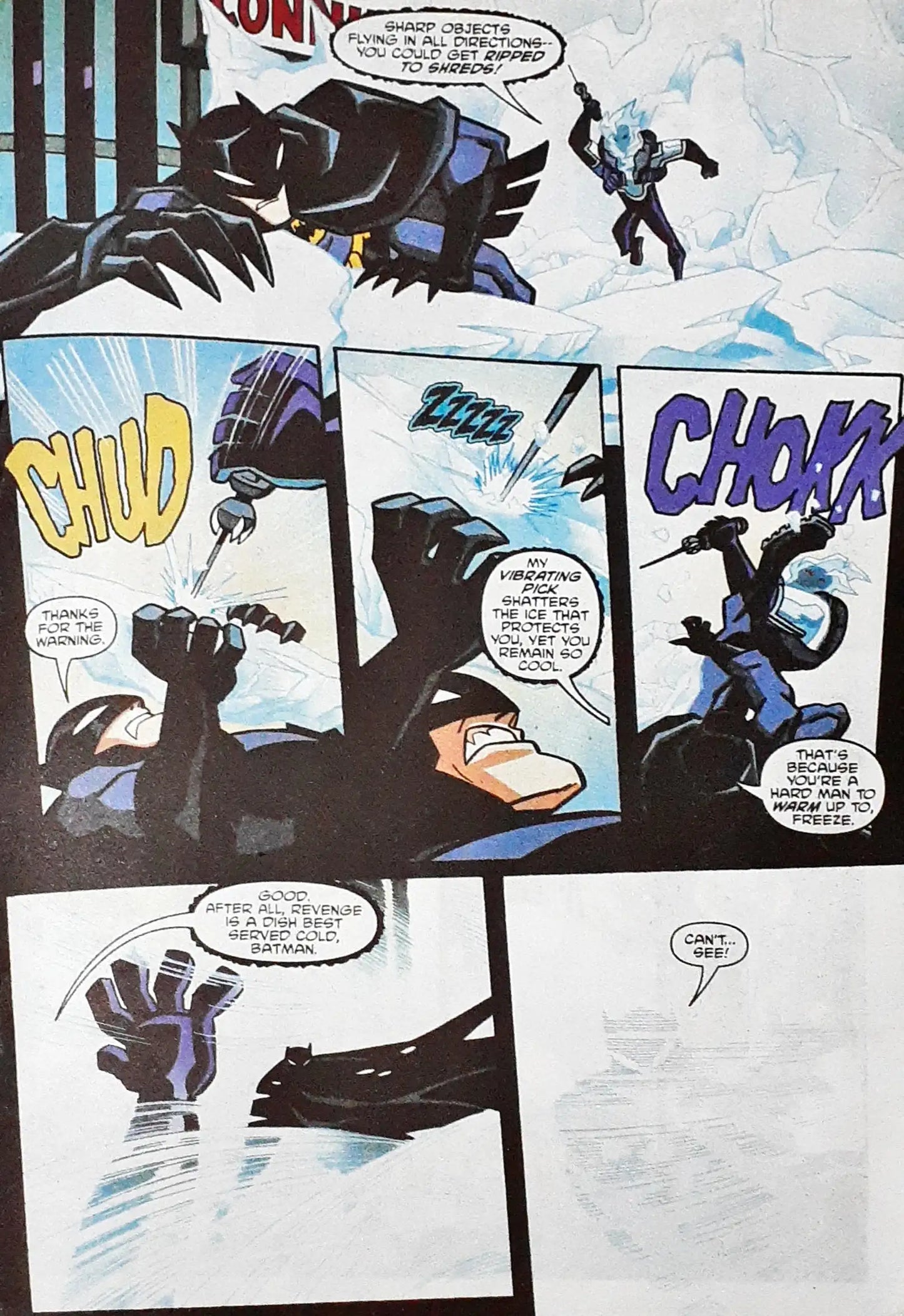 Gotham Comics DC Batman Adventures 36 Frozen Solid By Mr Freeze (P)