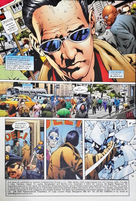 Gotham DC Comics JLA Justice League Of America 5