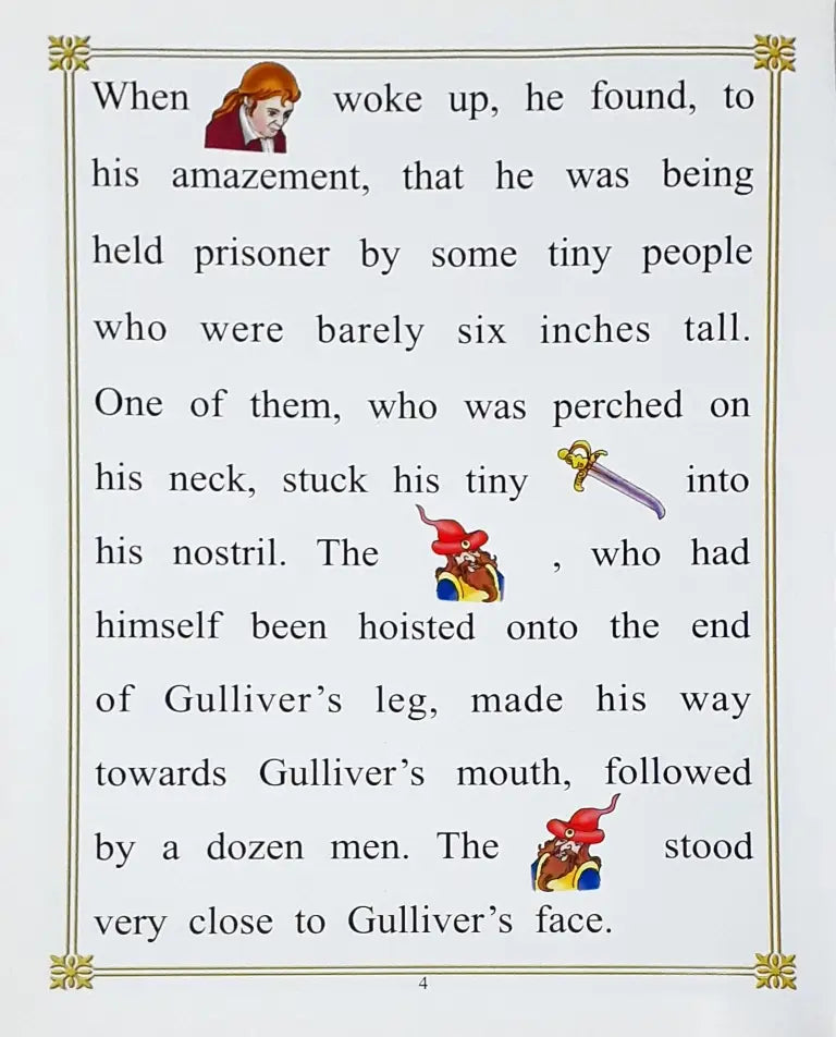Preschool See And Read Storybooks Gulliver In Lilliput (P)