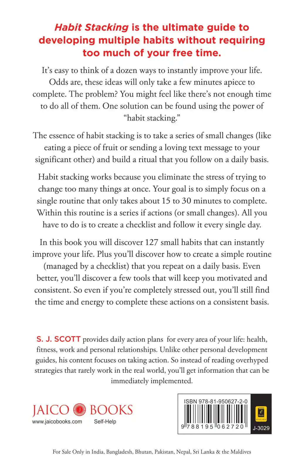 Habit Stacking