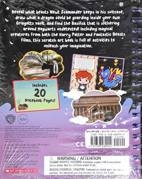 Hidden Creatures Scratch Magic From the Films of Harry Potter and Fantastic Beasts