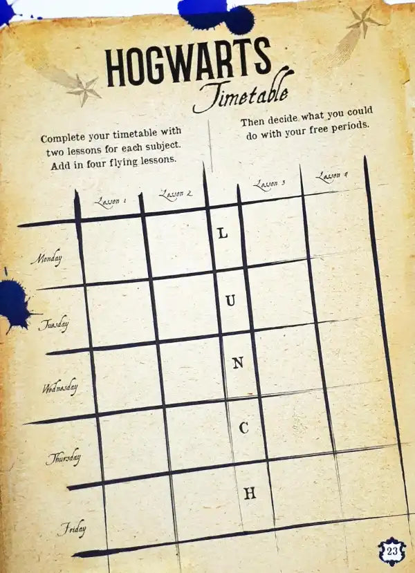 Harry Potter Hogwarts A Cinematic Yearbook (P)