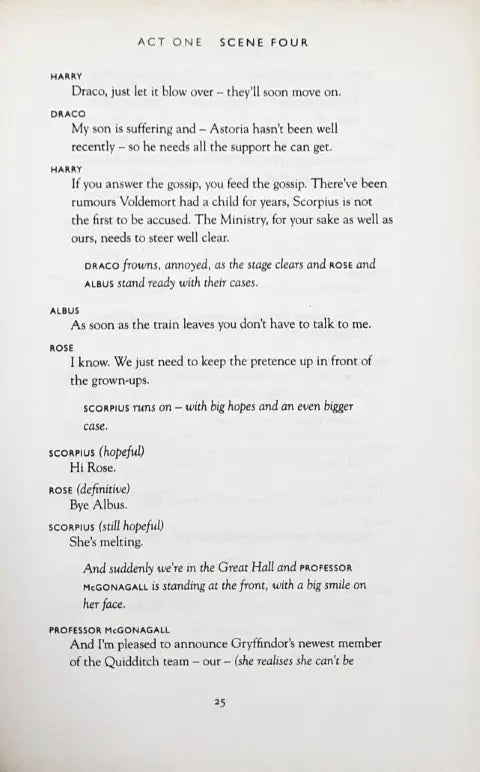 Harry Potter And The Cursed Child Parts One And Two Playscript (HC) (P)