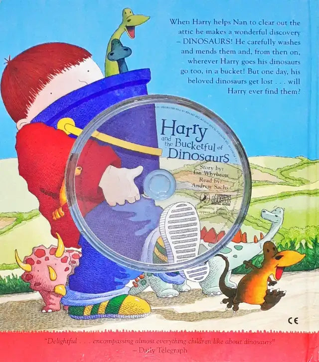 Harry And The Bucketful Of Dinosaurs Book And CD (P) – Books and You