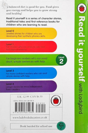 Read It Yourself With Ladybird Level 2 Healthy Eating
