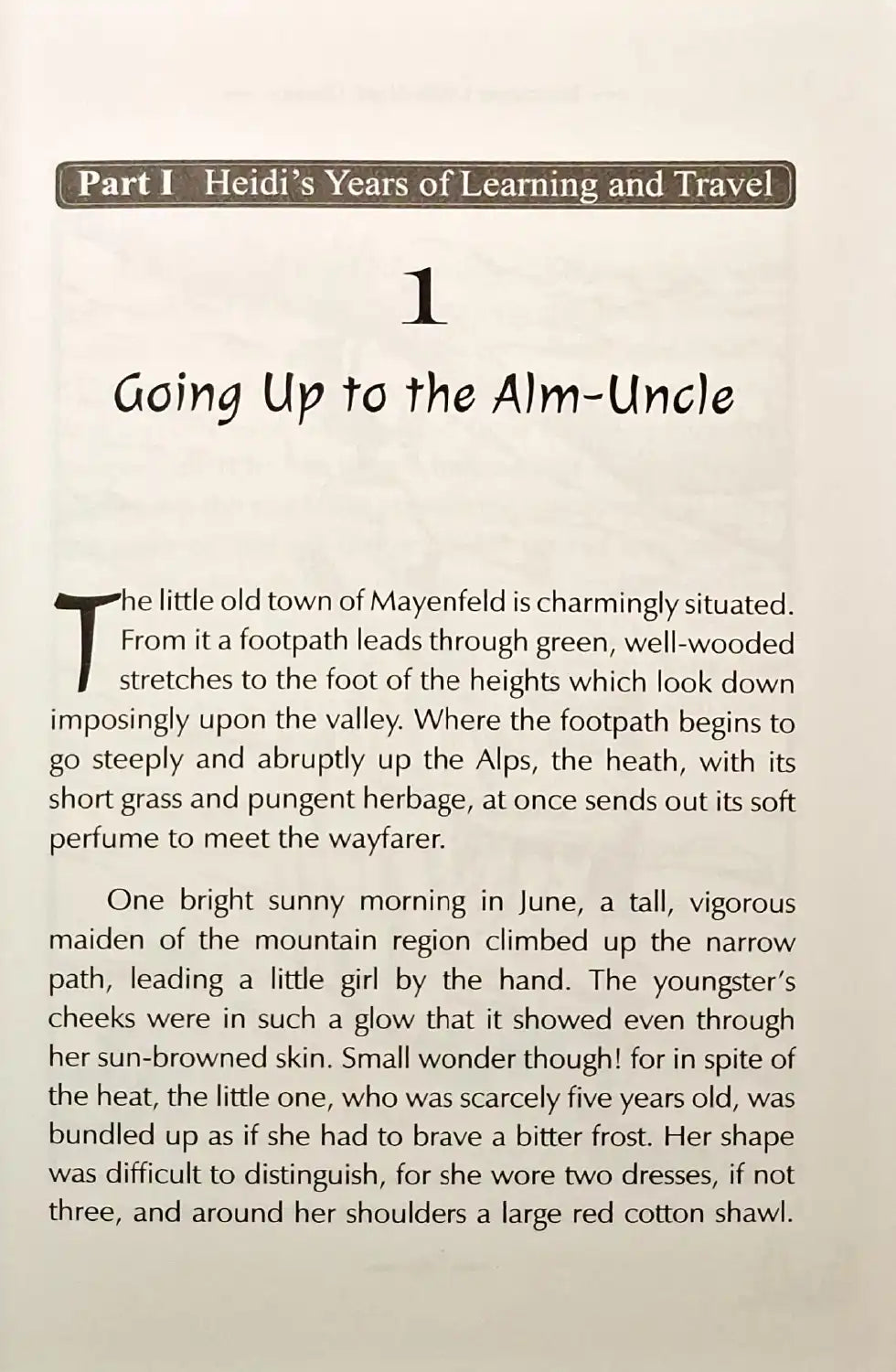 Heidi : Illustrated Unabridged Classics for Young Readers
