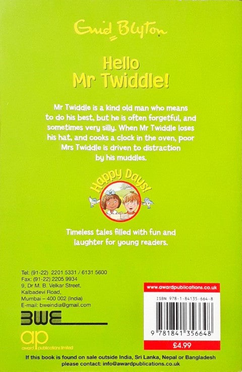 Happy Days Hello Mr Twiddle (P)