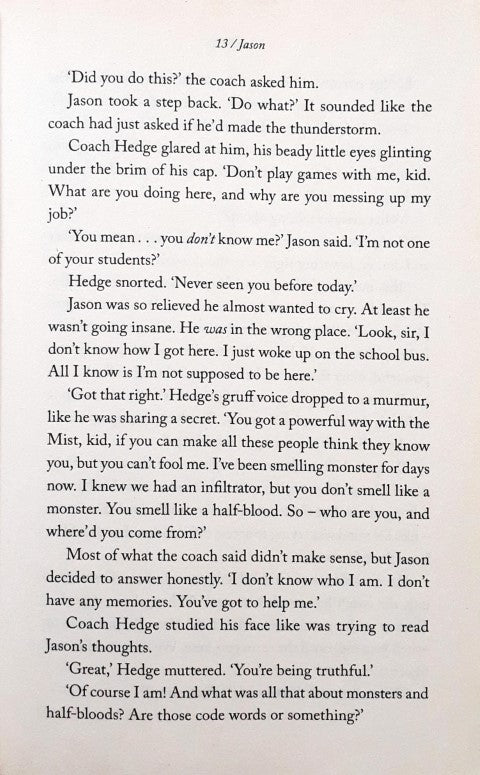 Heroes of Olympus 1 The Lost Hero (P)