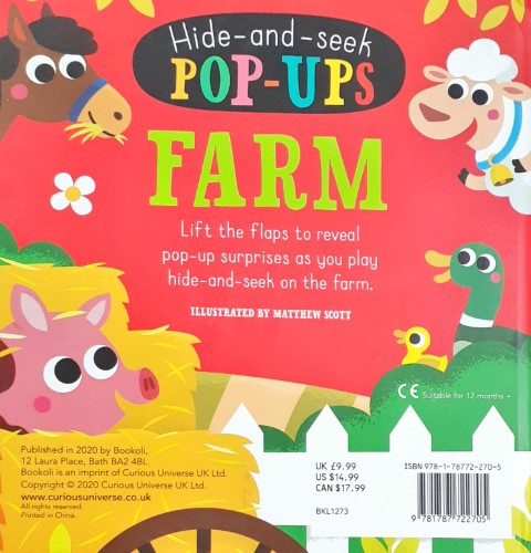 Hide-and-Seek Pop-ups Farm