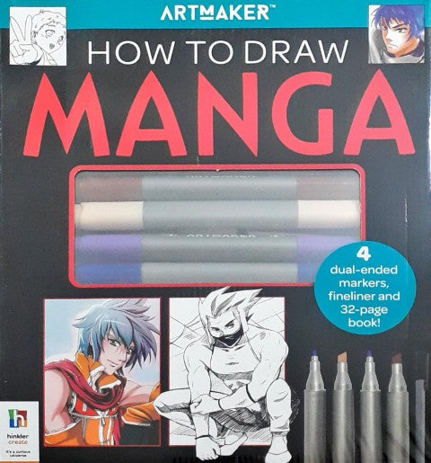 Artmaker How to Draw Manga Black