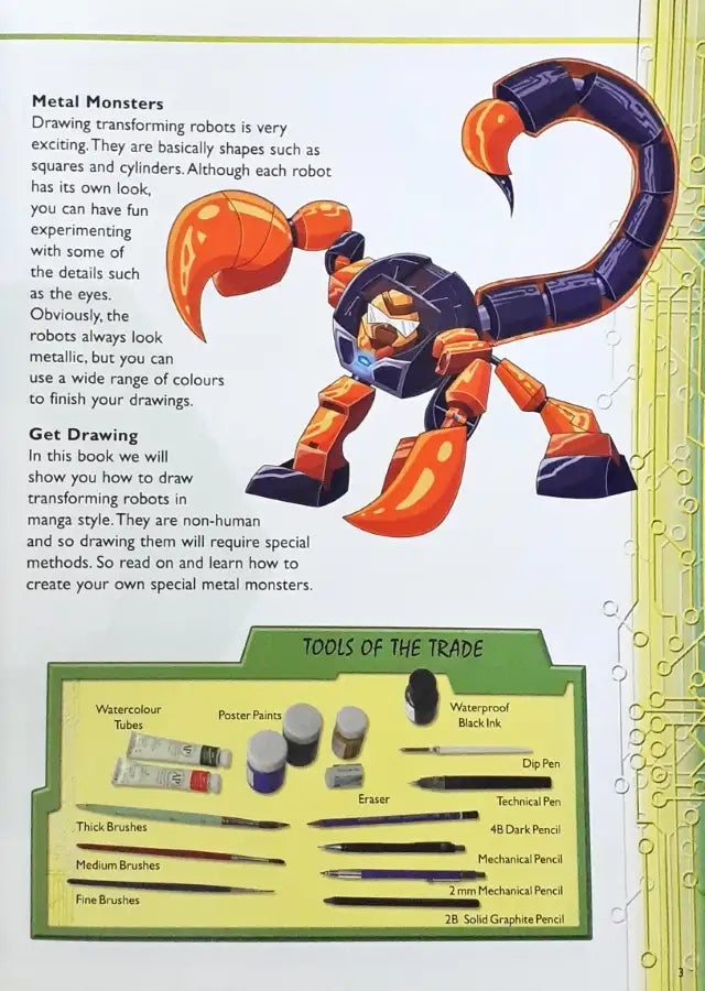 How To Draw Manga Transforming Robots (P)