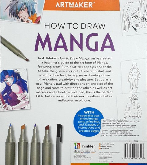 Artmaker How to Draw Manga White