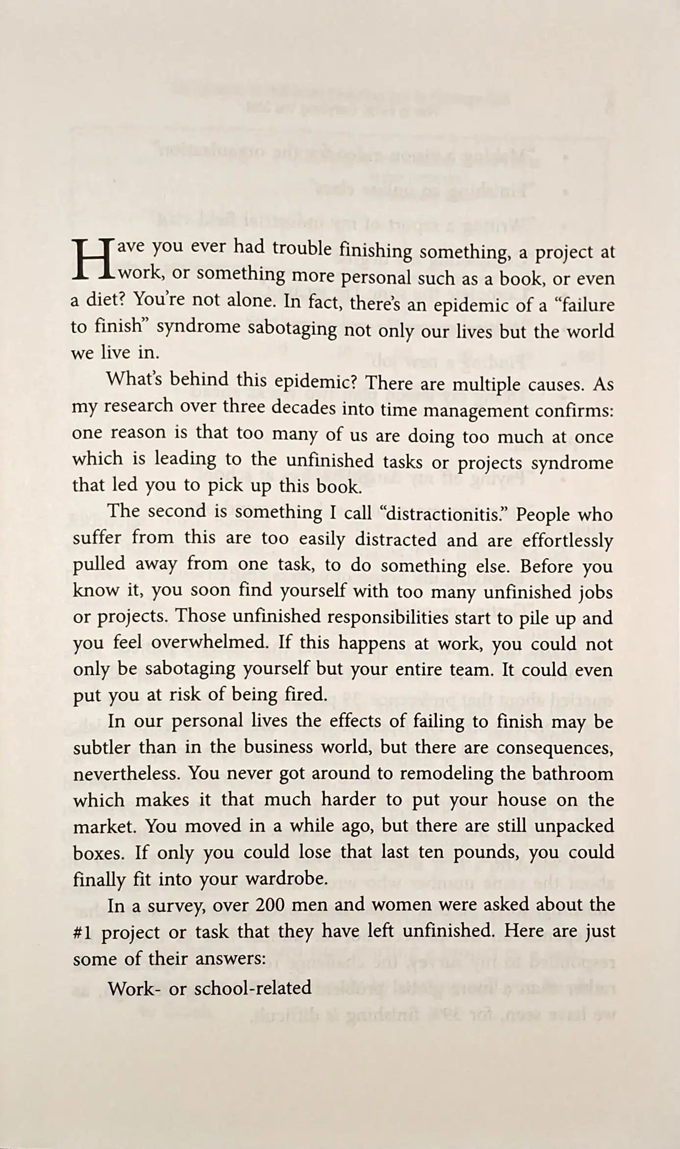 How to Finish Everything You Start