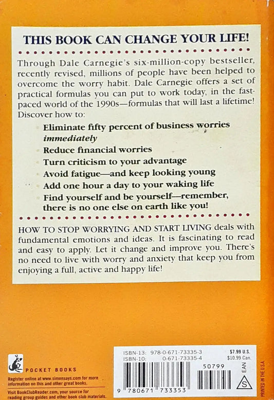 How to Stop Worrying and Start Living (P)