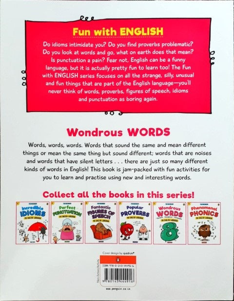 Fun With English Wondrous Words Synonyms Homophones Homographs