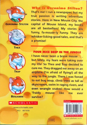Four Mice Deep In The Jungle : Geronimo Stilton 5