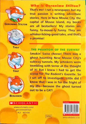 The Phantom Of The Subway : Geronimo Stilton 13