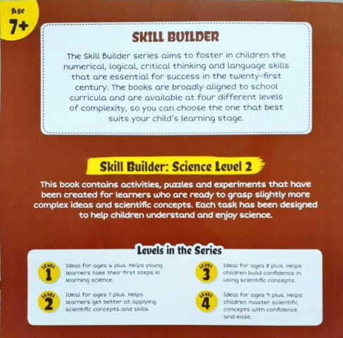 Skill Builder Science Level 2 My Fun Activity Book Over 50 Activities