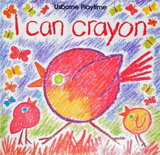 Usborne Playtime I Can Crayon (P)