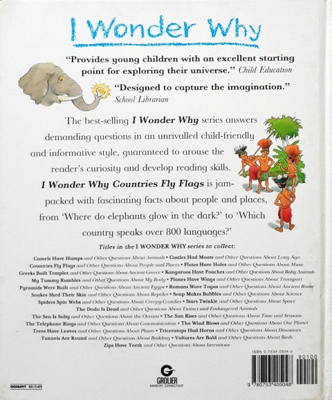 I Wonder Why Countries Fly Flags And Other Questions About People And Places (P)