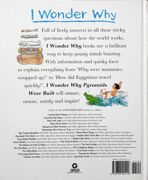 I Wonder Why Pyramids Were Built And Other Questions About Ancient Egypt