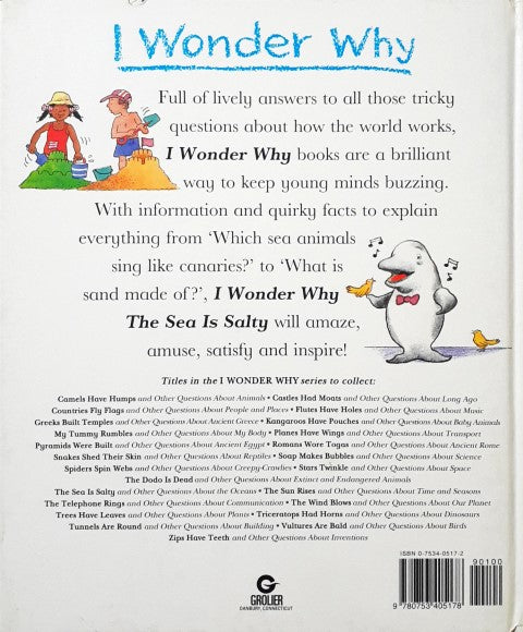 I Wonder Why The Sea Is Salty And Other Questions About The Oceans