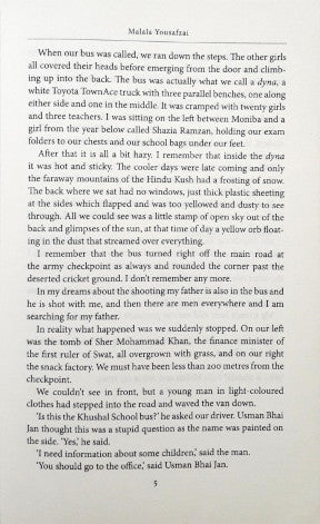 I Am Malala The Girl Who Stood Up For Education And Was Shot By The Taliban