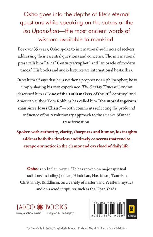 I am That : Talks On The Isha Upanishad
