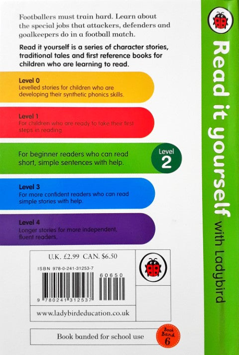 Read It Yourself With Ladybird Level 2 I Am A Footballer