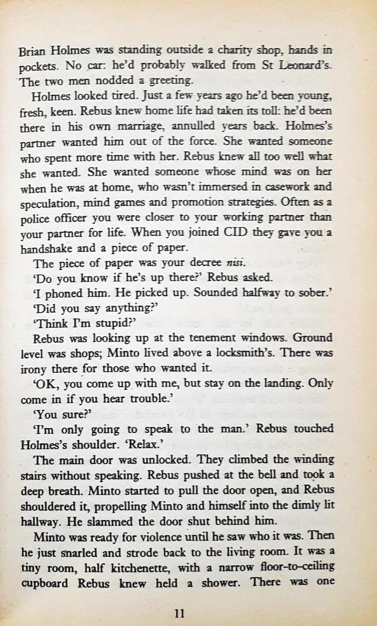 Inspector Rebus #8 : Black and Blue (P)