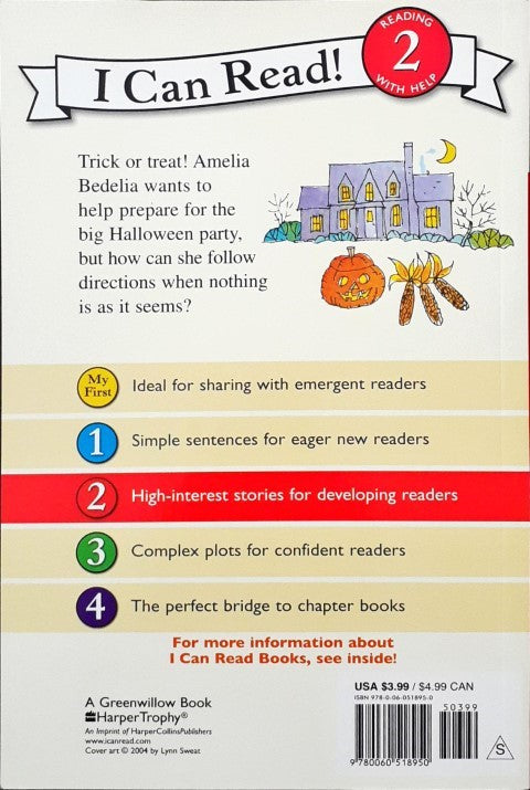 I Can Read Level 2 Happy Haunting Amelia Bedelia