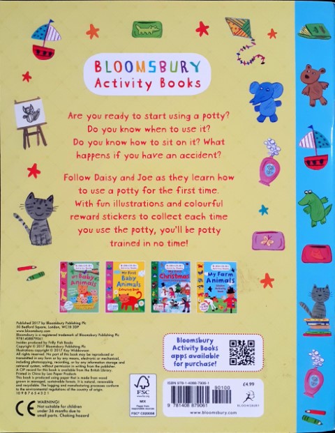 I Can Use My Potty Sticker Reward Book With Over 400 Stickers