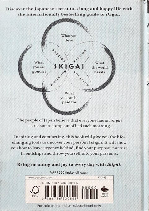 Ikigai The Japanese Secret to a Long and Happy Life
