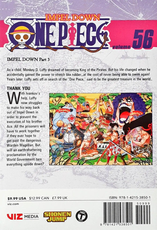 One Piece : Volume 56 : Thank You