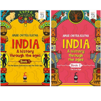 India A History Through The Ages Set of 2 Books The Harappan Civilisation And The Vedic Age And The Iron Age