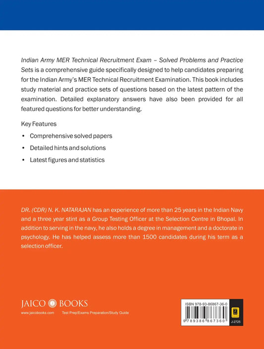 Indian Army MER Technical Recruitment Exam